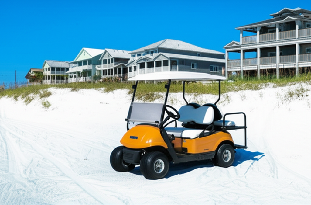 Golf cart rental in Gulf Shores