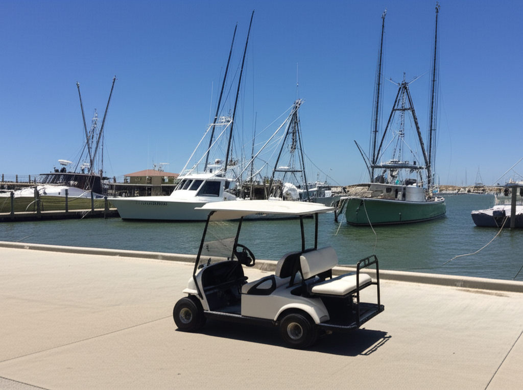 Golf cart rental in Port Aransas